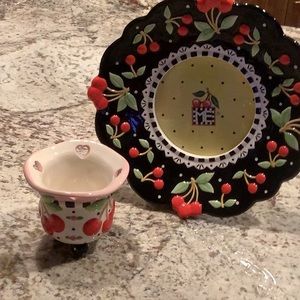 Mary Engelbreit round picture frame and votive holder